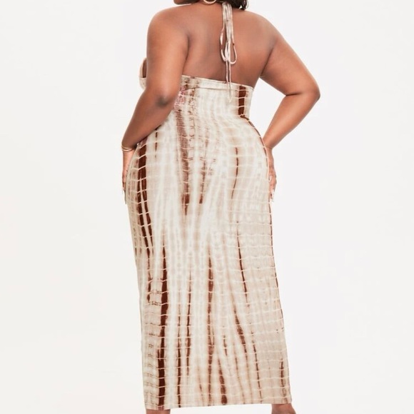 Tie Dye halter dress - Picture 2 of 4